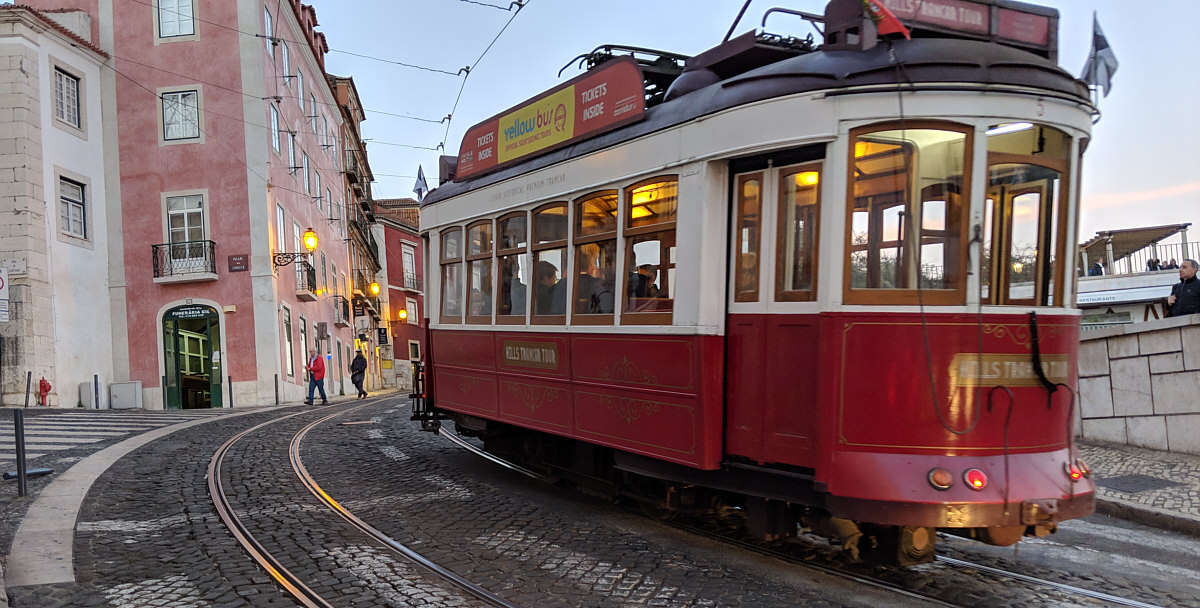 Lisbon tram